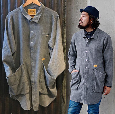 NATAL DESIGN SHOP COAT WAFFLE