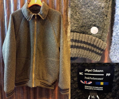 Naigel Cabourn×PeakPerformance Wool Fleece Jacket
